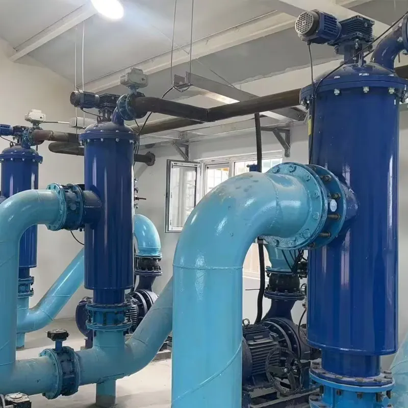 Filtrazione dell'acqua di raffreddamento dell'edificio